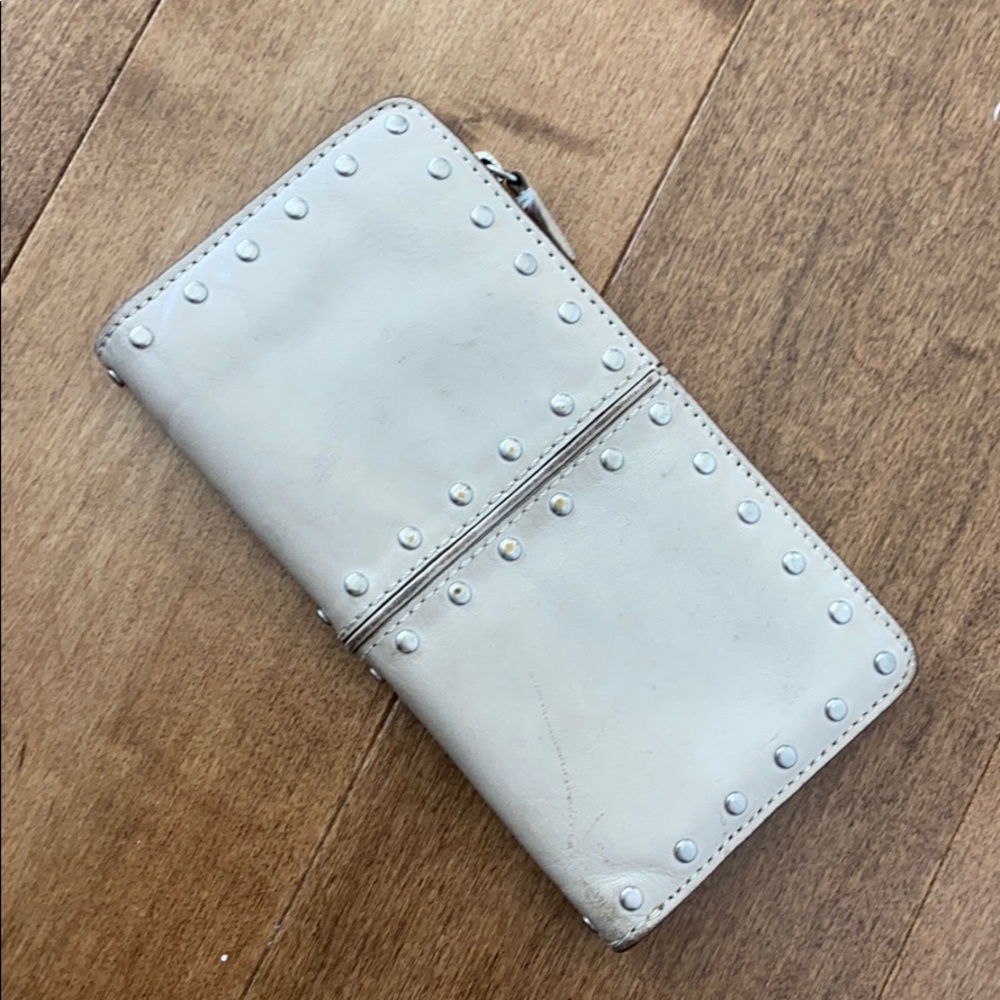 Michael Kors White Leather Wallet
